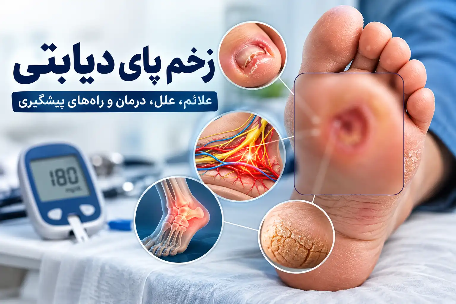 زخم پای دیابتی چیست؟